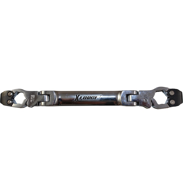 Line Wrench, Double Flex, 7/16, 1/2